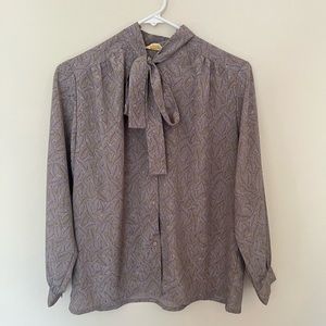 Tillett Bow Neck Tie Blouse